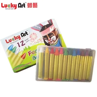 Lucky Art 人體彩繪超級組合(12色彩繪筆+6色多截式+彩虹筆+金蔥粉彩) 歷史價格詳細信息