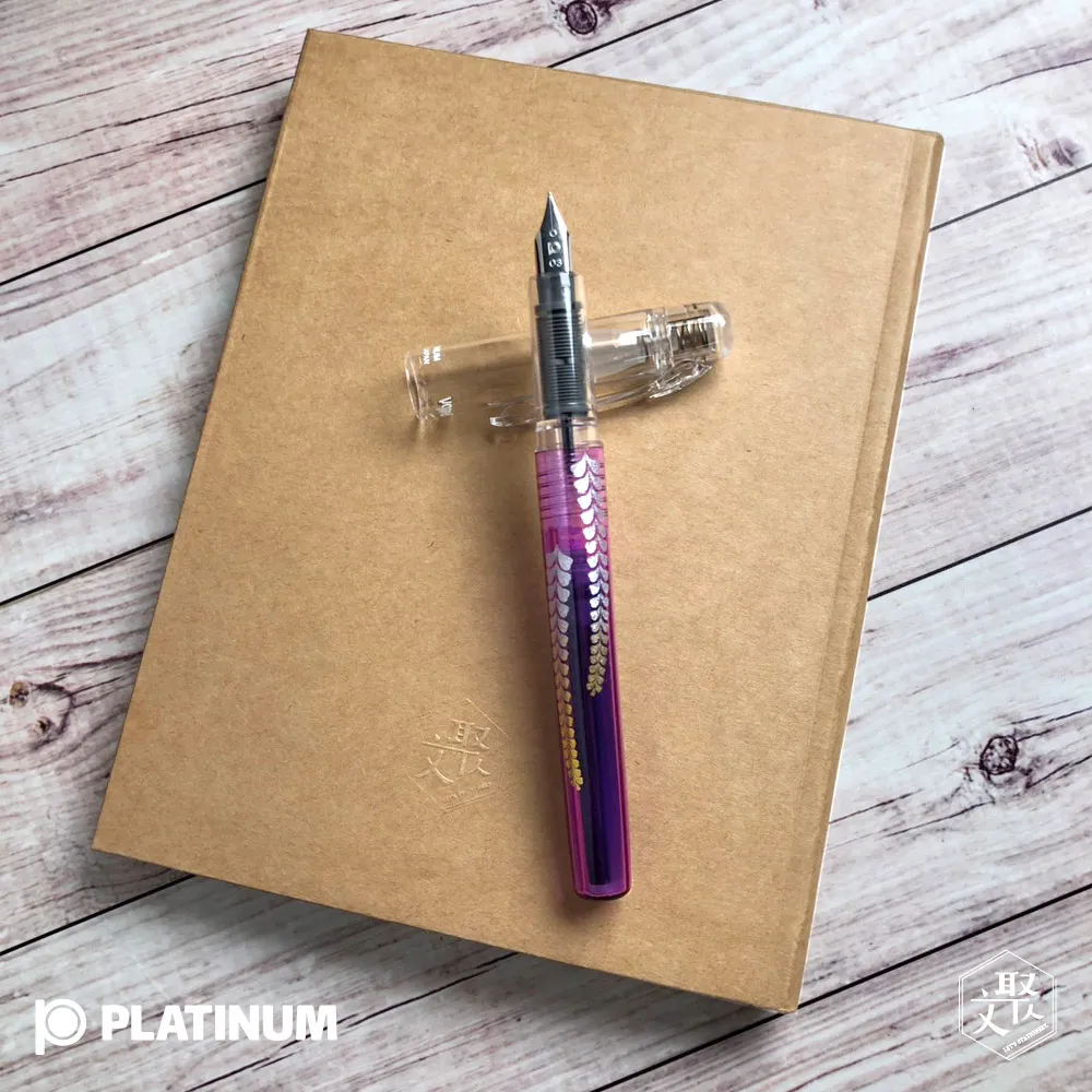 PLATINUM 白金牌 Preppy 和 近代蒔繪 0.3mm鋼筆 九幽 與 文聚 多功能筆記本 (原廠正貨) 歷史價格詳細信息
