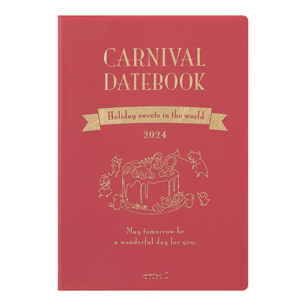 日本 MIDORI《2024 Pocket Diary 手帳 - 嘉年華》Slim 月間 歷史價格詳細信息