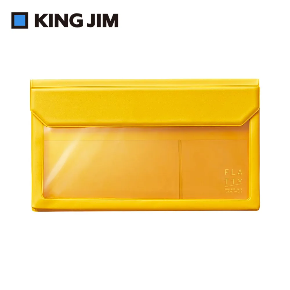 【KING JIM】5362 FLATTY 灰藍色 多用途收納袋(信封尺寸) 歷史價格詳細信息