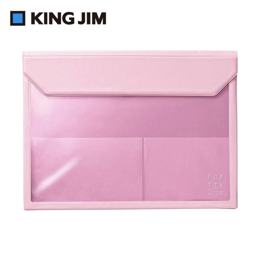 【KING JIM】5366 FLATTY 灰藍色 多用途收納袋(A4) 歷史價格詳細信息