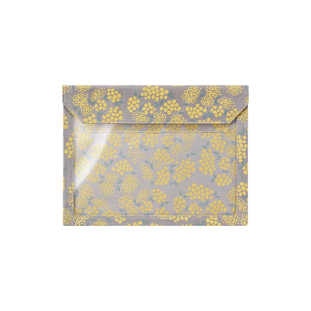 【KING JIM】FLATTY WORKS多用途帆布收納袋 限定款 金合歡 A6 (5460-L101) 歷史價格詳細信息