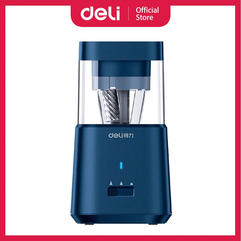 【Deli得力】大小通吃電動削鉛筆機/71205/珠光藍/USB 價格比較,價格查詢,歷史價格詳細信息