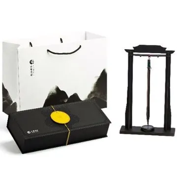 【中華筆莊】祈願筆禮盒 - 福 (狼毫大楷毛筆.木質筆架.墨膏) -台灣品牌  K-A01〈官方直營店〉 歷史價格詳細信息