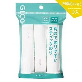 KOKUYO GLOO方形口紅膠 消色型 KOTA-G311-5P 藍 10g S 5入/包｜史泰博EZ購 歷史價格詳細信息