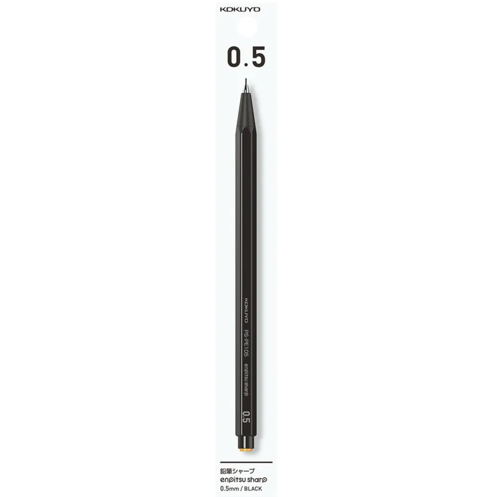 KOKUYO 六角自動鉛筆 黑桿/白桿 0.3mm/0.5mm/0.7mm/0.9mm/1.3mm 素描畫畫自動筆 歷史價格詳細信息