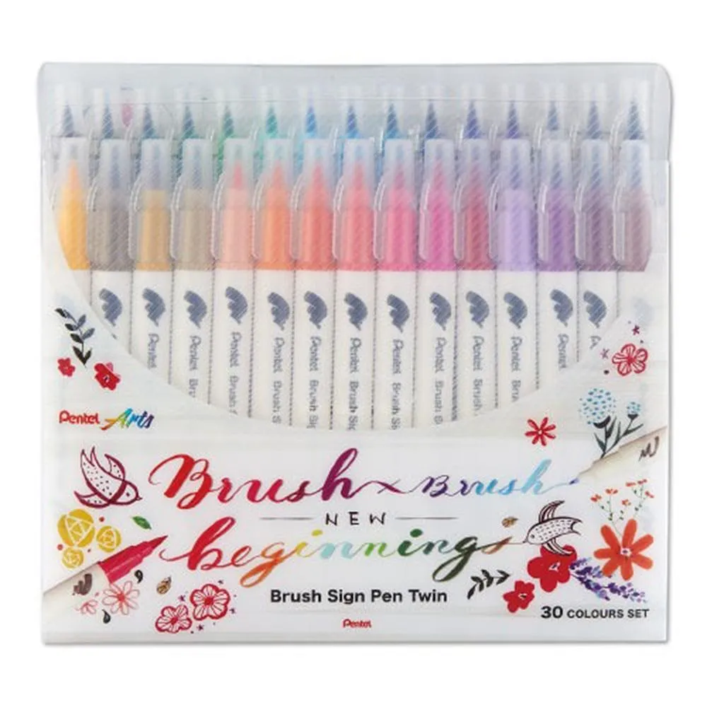 PENTEL飛龍 柔繪筆 狐狸野餐組6色套裝 (SES15C-6T3) 歷史價格詳細信息