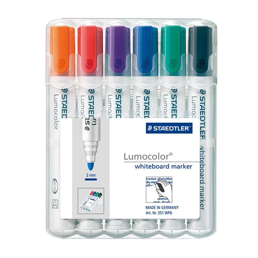 STAEDTLER施德樓 防乾耐水性代針筆6色組 MS308-S2 歷史價格詳細信息