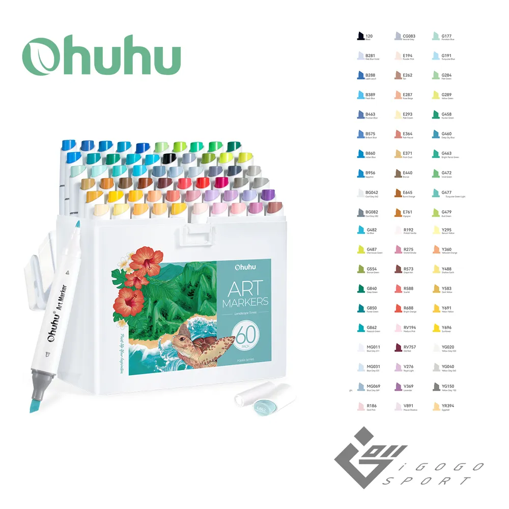 Ohuhu 30色雙頭壓克力繪圖筆套組 歷史價格詳細信息