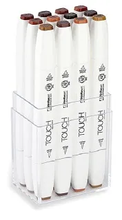 韓國 TOUCH SHINHAN 新韓 Touch Markers 雙頭 麥克筆 12色/冷灰色單色6支組 歷史價格詳細信息