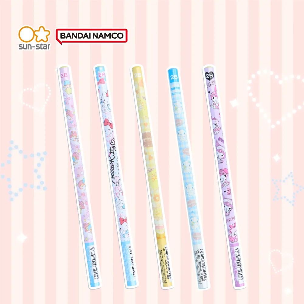 sun-star 2B 袋裝木頭鉛筆 3入組 鬼滅之刃 鬼殺隊(柱) UA64758 歷史價格詳細信息