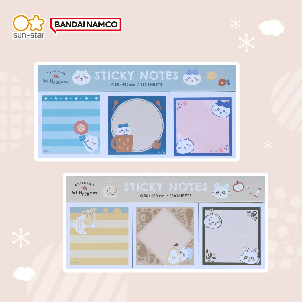 【sun-star】吉伊卡哇歡樂時光長方形便條紙 歷史價格詳細信息