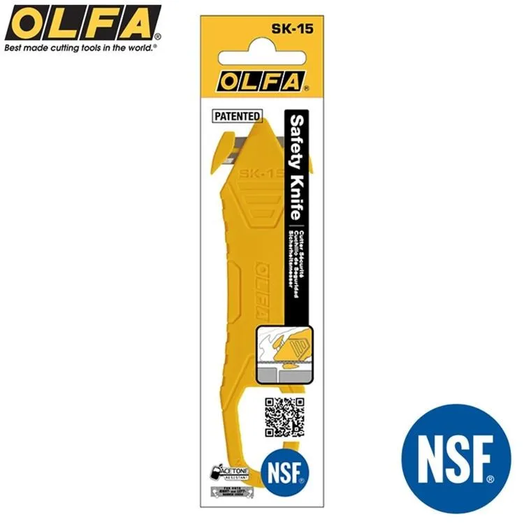 日本OLFA開箱工具刀安全刀SK-15/DSB(附掛洞;可水洗)倉庫拆箱刀 歷史價格詳細信息