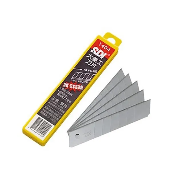 SDI 手牌 高碳鋼 小美工刀片 10小盒(100片) /組 NO.1403H 歷史價格詳細信息