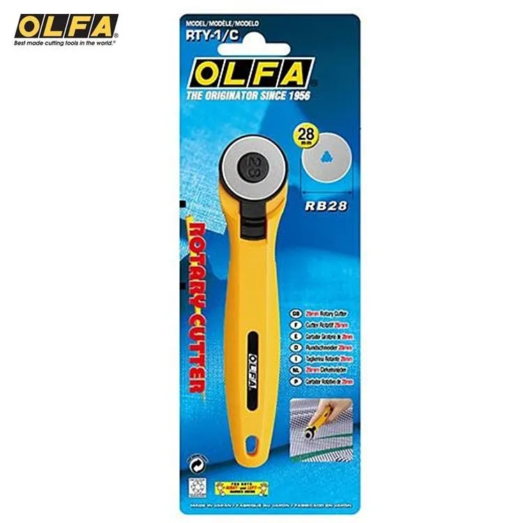 【OLFA】RTY-1/C 小割布刀 28mm 歷史價格詳細信息