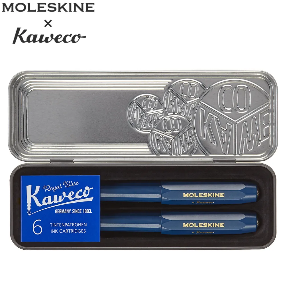 MOLESKINE x KAWECO 聯名中性鋼珠筆 0.7mm｜明進文房具 歷史價格詳細信息