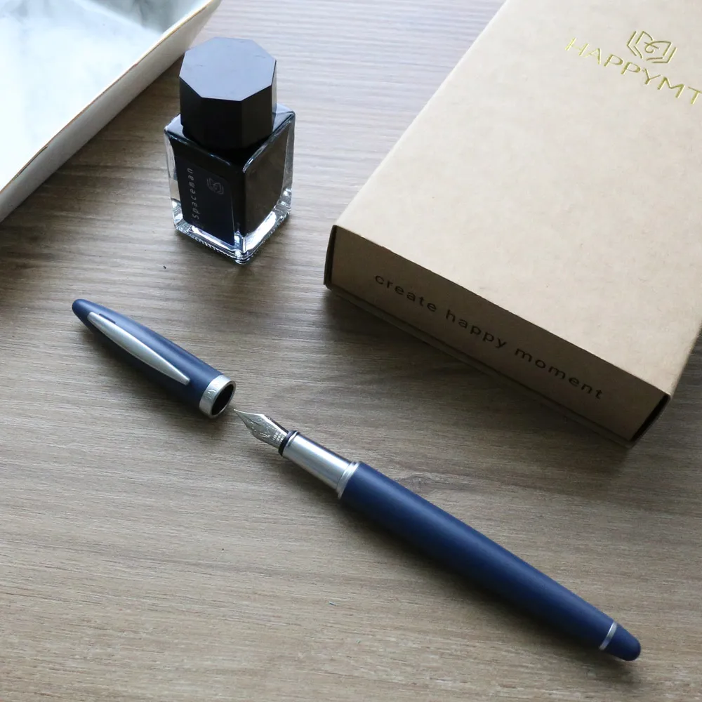 HAPPYMT開心鋼筆-鉄御納戶金夾-免費客製化刻字 歷史價格詳細信息