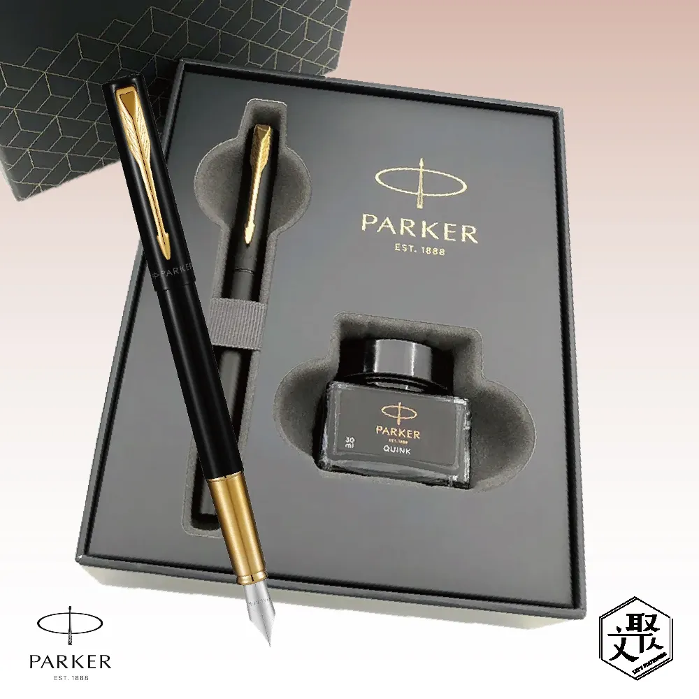 【PARKER】新威雅XL 鋼筆 黑桿金夾 歷史價格詳細信息