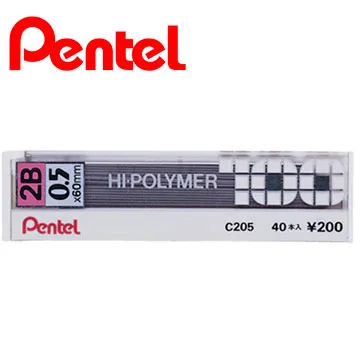 Pentel 飛龍 C205 自動鉛筆芯0.5mm 40支入/筒HB B 2B 3B 4B 飛龍自動鉛筆芯 學測 文具 歷史價格詳細信息