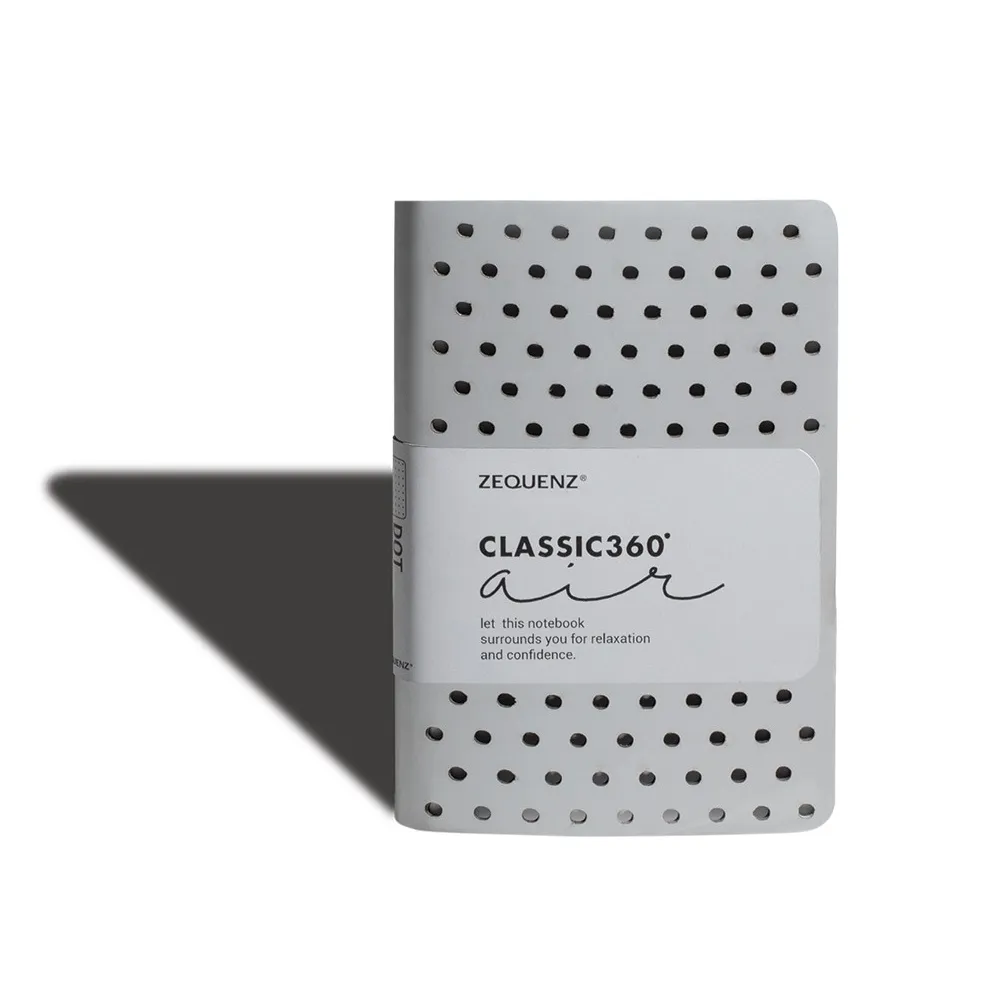 ZEQUENZ 360度可捲曲筆記本-Air系列/A6-/灰色/點陣內頁 歷史價格詳細信息
