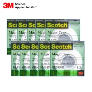 3M Scotch 隱形膠帶(19mm)10入組 歷史價格詳細信息