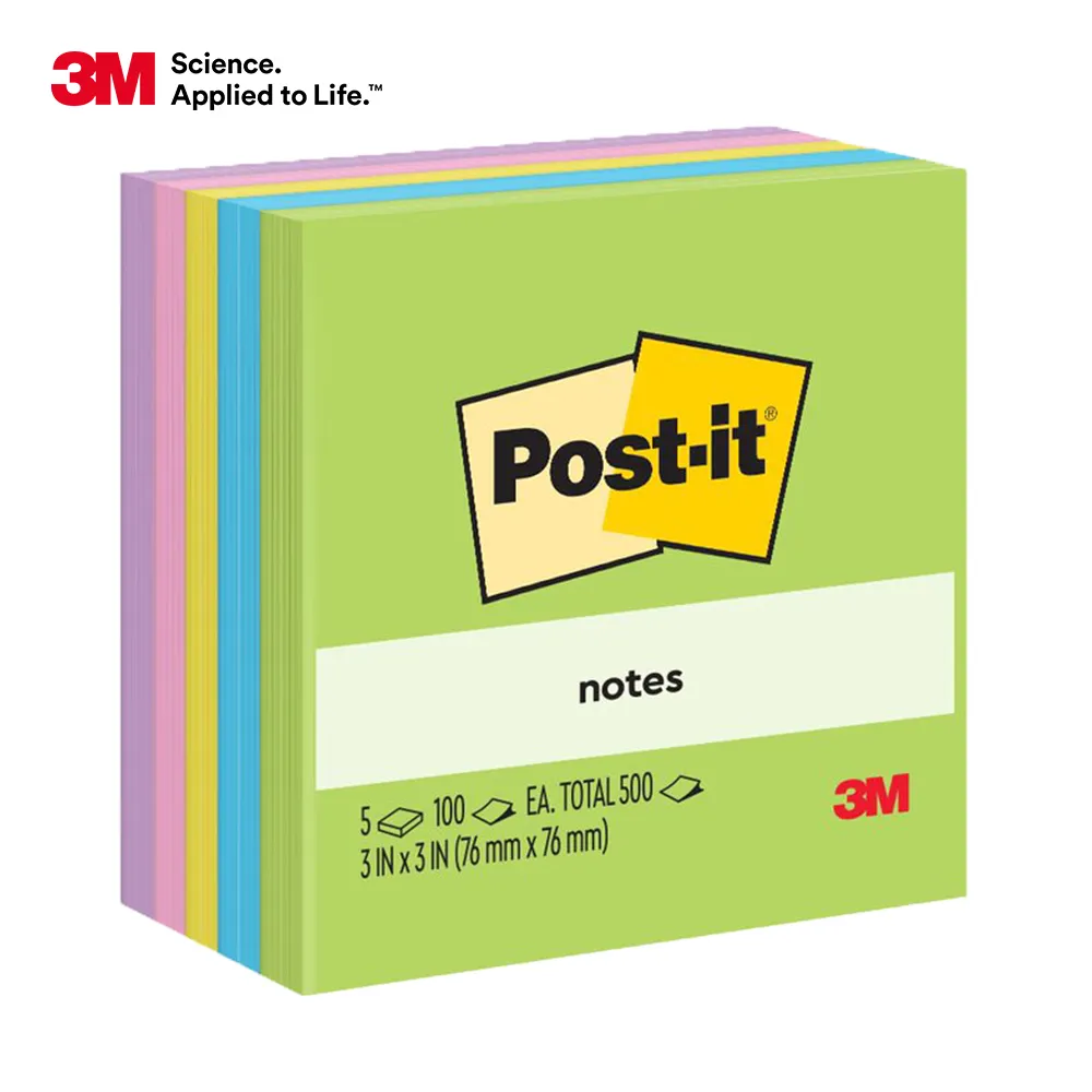 3M 654 利貼可再貼便條紙 3X3 100張/本(多色可選) 歷史價格詳細信息