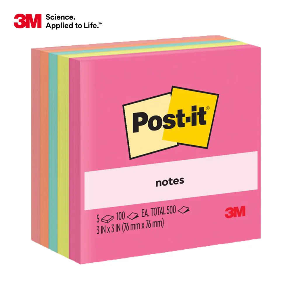 3M 654 利貼可再貼便條紙 3X3 100張/本(多色可選) 歷史價格詳細信息