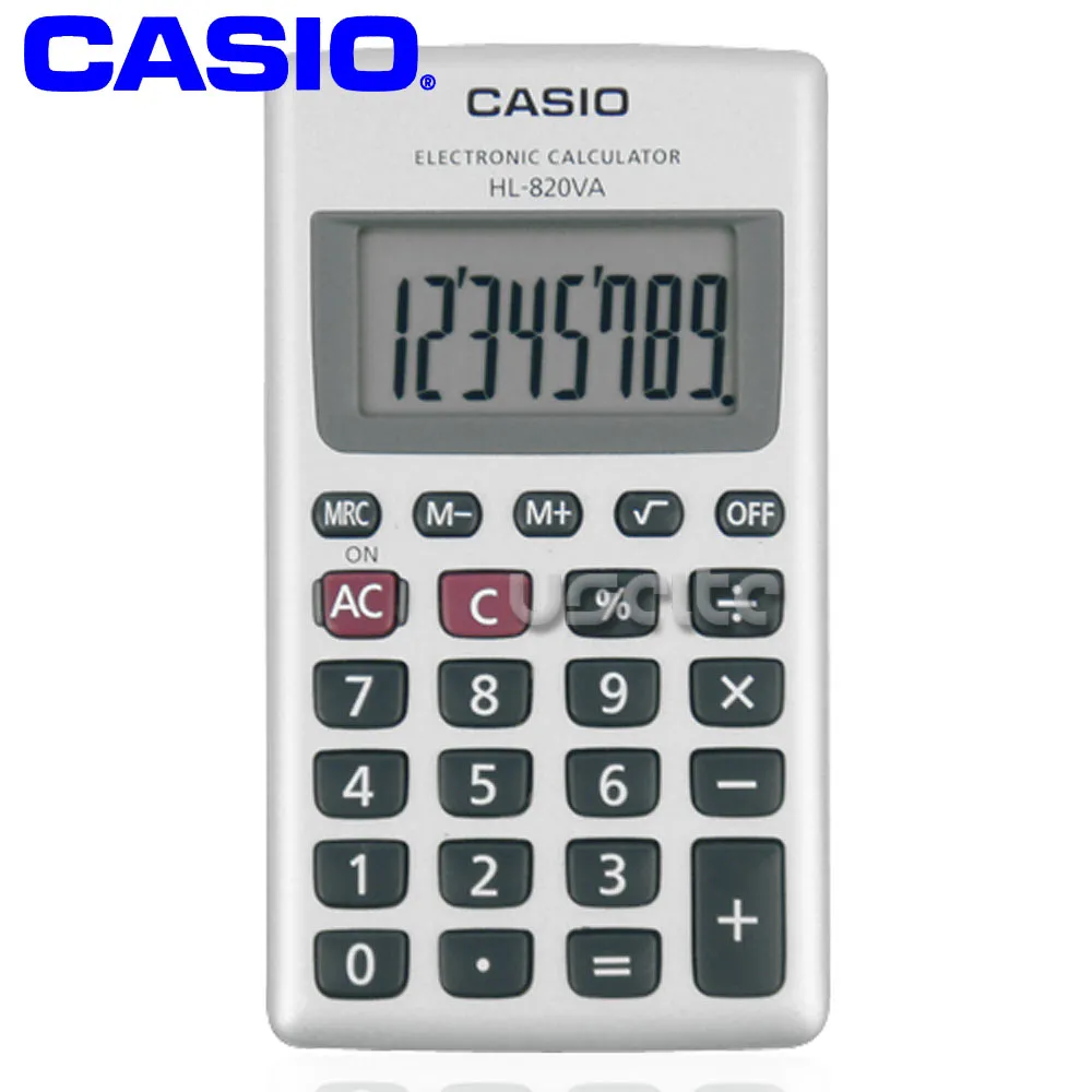 【CASIO】攜帶式8位計算機HL-820VA 歷史價格詳細信息