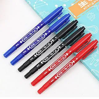 記號筆物流專用油性不可擦大頭筆快遞筆加長墨水筆批發紅藍黑 歷史價格詳細信息