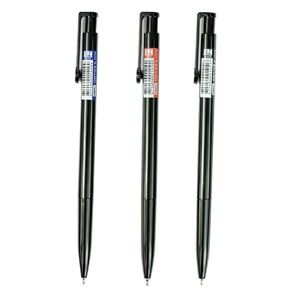 中性筆黑藍紅 單色 5 + 筆芯 10 支 好寫滑順 學生考試辦公練字 三組出貨 歷史價格詳細信息