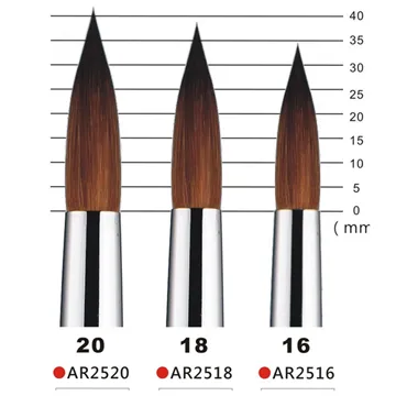 馬可威 AR8802維納斯純紅貂毛水彩筆 亮金(圓頭)*2 歷史價格詳細信息