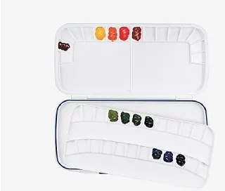 韓國 MIJELLO 美捷樂 MWP-1740 Angle 活動雙層水彩調色盤 (40格) 歷史價格詳細信息