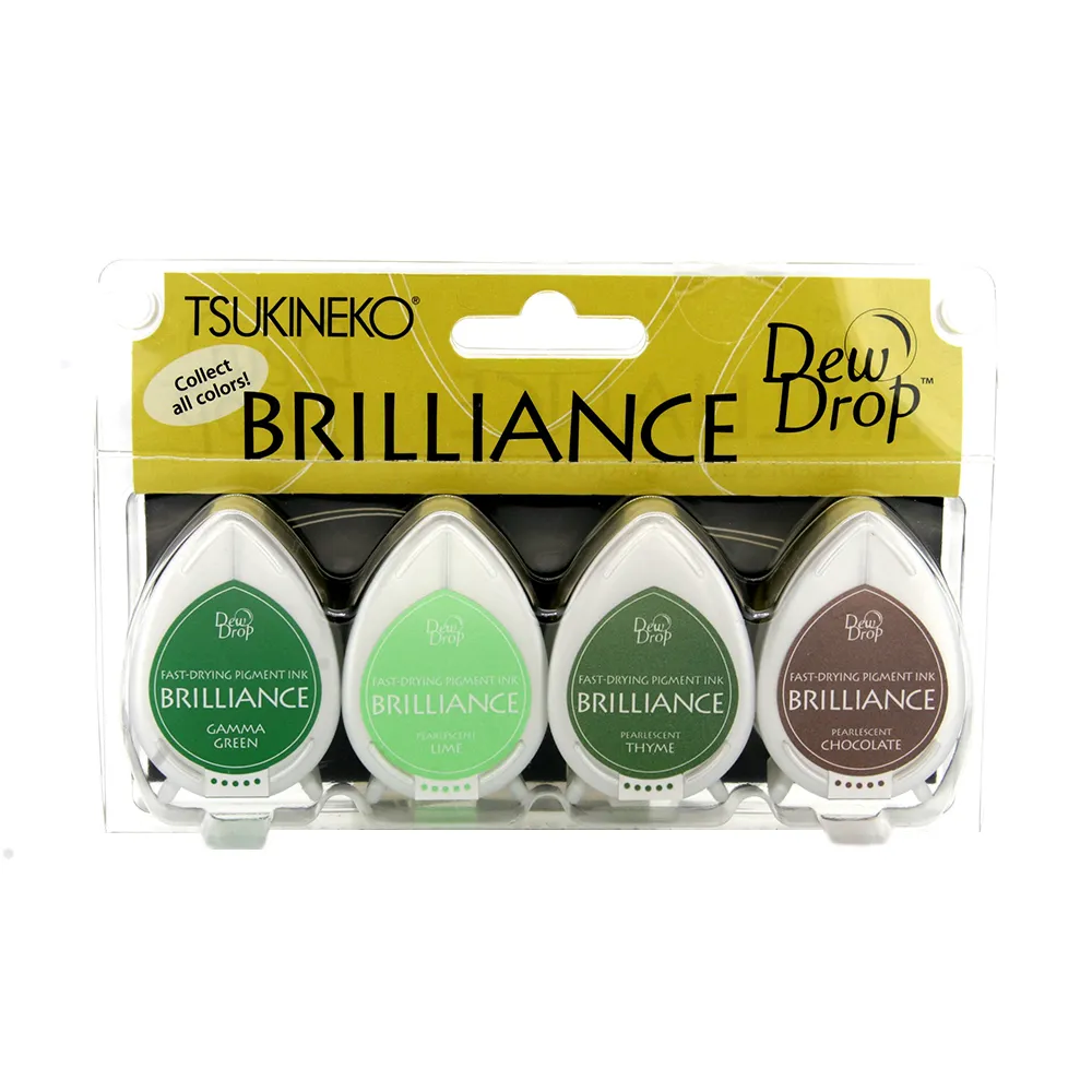 【Tsukineko】BD-404 亮彩水滴印台四色組-調色盤 歷史價格詳細信息