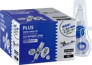 PLUS 606R MR智慧型滾輪修正內帶6mm(藍10入)【金石堂】 歷史價格詳細信息