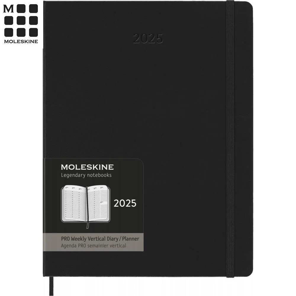 MOLESKINE 2025 Pro直式週記12M 硬殼-L黑 歷史價格詳細信息