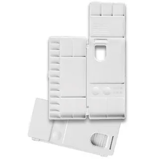 18格中號 透明收納盒 玩具飾品藥盒 彩色橡皮筋彩虹 藥盒 樂高機器人收納盒工具箱桌遊整理箱 可拆式 歷史價格詳細信息