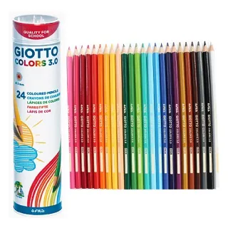 【GIOTTO】3.0桶裝12色色鉛筆/3.0桶裝24色色鉛筆 歷史價格詳細信息