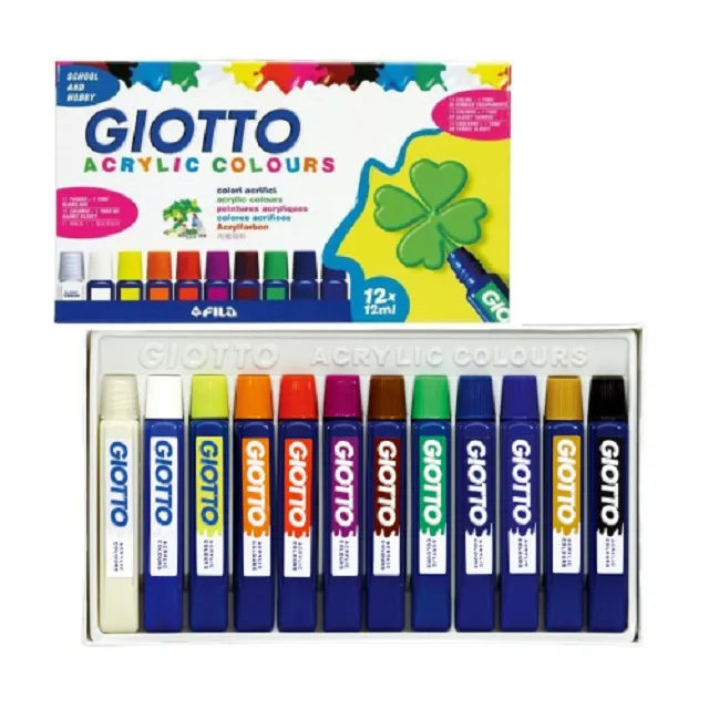 【GIOTTO】學用壓克力顏料12ml 歷史價格詳細信息