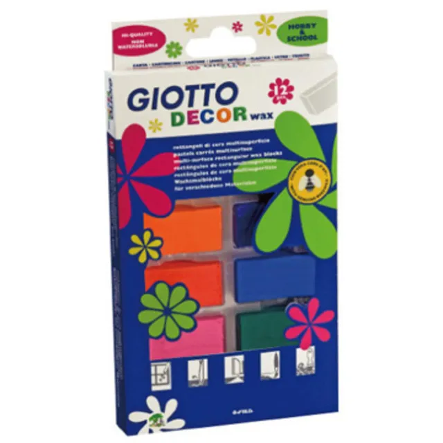 【義大利Giotto】兒童蜜蠟磚(12色) 兒童畫畫 繪畫（LAVIDA官方直營） 歷史價格詳細信息