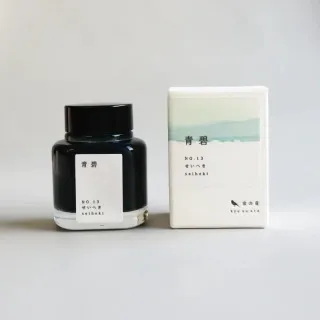 日本 TAG文具店 kyonooto ink 京之音系列鋼筆專用墨水: 青碧/seiheki 歷史價格詳細信息