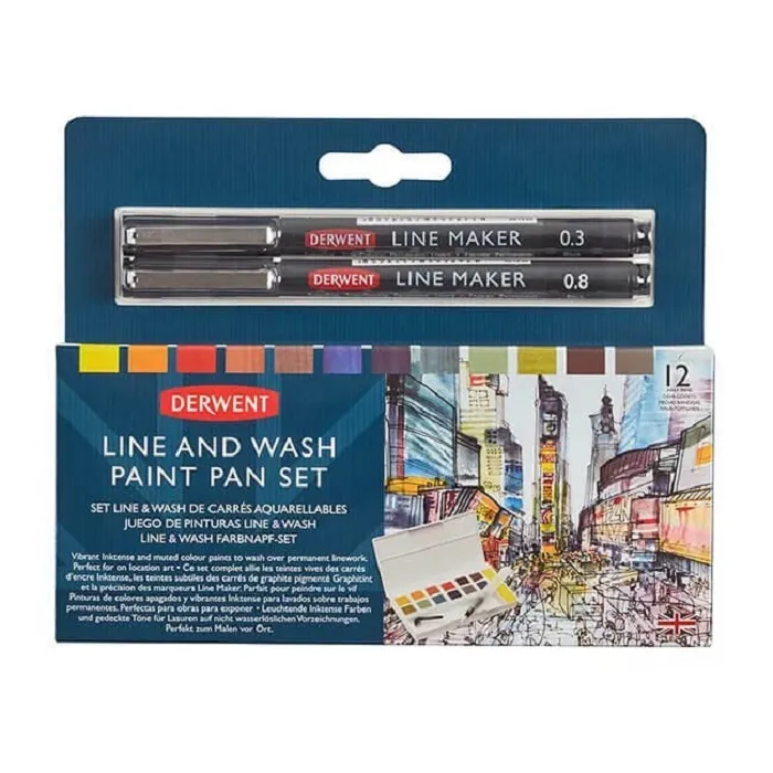 DERWENT 德爾文】 DW2305857 CHROMAFLOW 油性色鉛 24色 歷史價格詳細信息