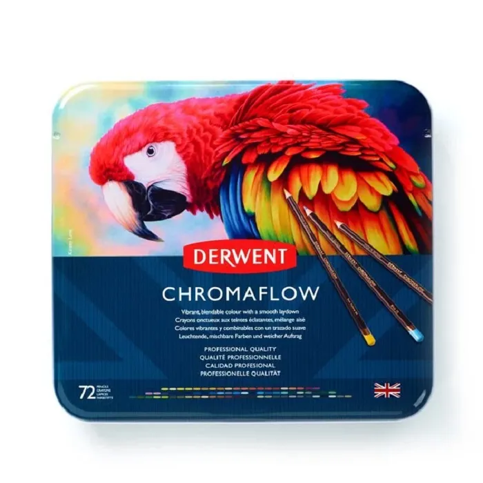 DERWENT 德爾文】 DW2306013 CHROMAFLOW 油性色鉛 48色 歷史價格詳細信息