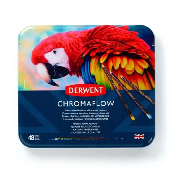 DERWENT 德爾文】 DW2306013 CHROMAFLOW 油性色鉛 48色 歷史價格詳細信息