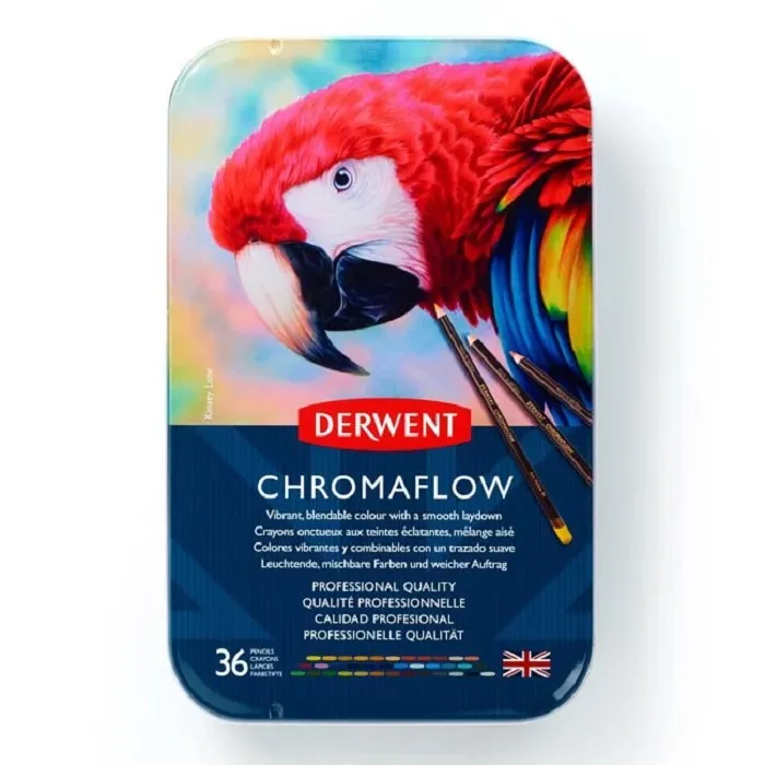 DERWENT 德爾文】 DW2306013 CHROMAFLOW 油性色鉛 48色 歷史價格詳細信息