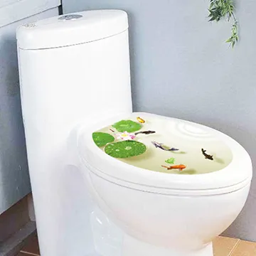 《Stylelife》馬桶裝飾貼-荷葉錦鯉 歷史價格詳細信息