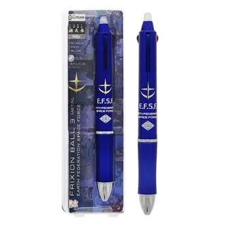 日本SUN-STAR鋼彈GUNDAM機動戰士FRIXION魔擦筆0.5mm原子筆S4645(3色熱隱形擦擦筆:紅藍黑) 歷史價格詳細信息