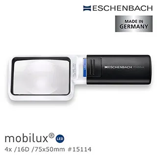【德國 Eschenbach】mobilux LED 4x/16D/60mm 德國製LED手持型非球面放大鏡 151141 (公司貨) 歷史價格詳細信息