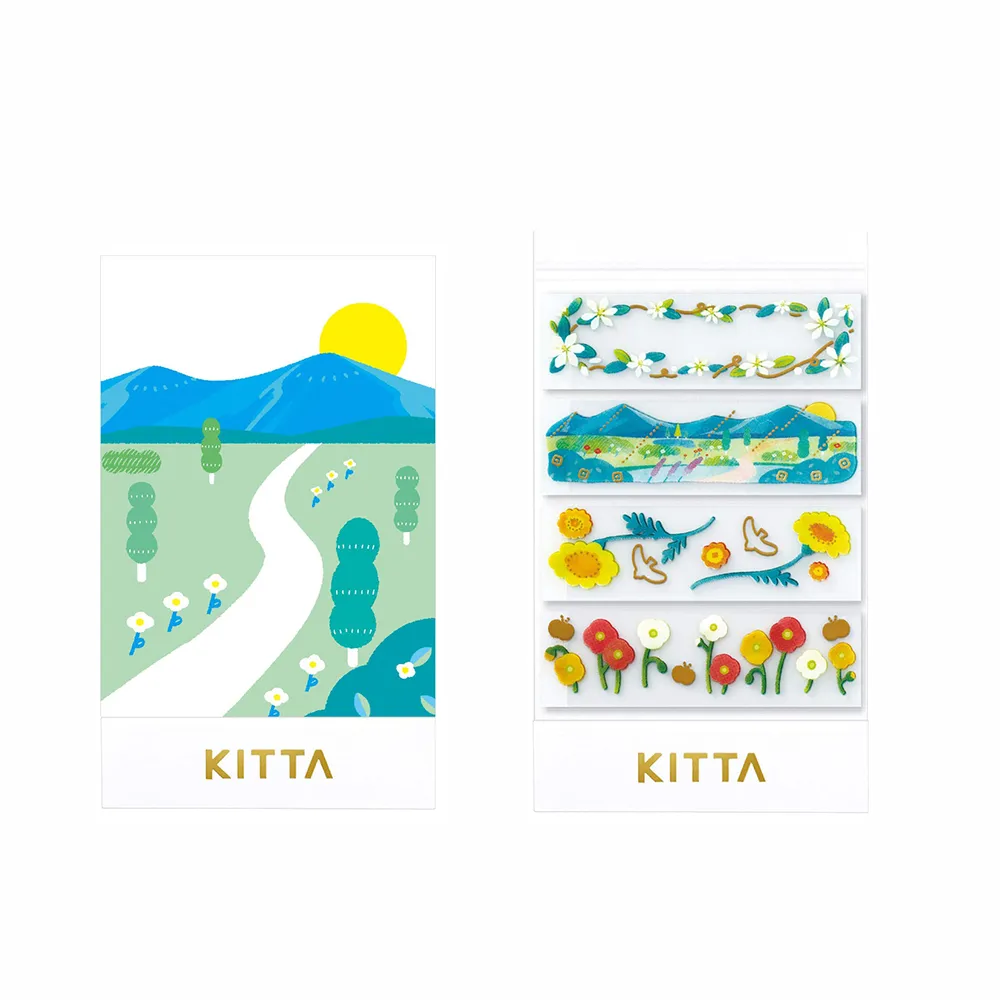 【KING JIM】KITTA隨身攜帶和紙膠帶 可撕式 對稱 (北澤平祐設計款) 歷史價格詳細信息