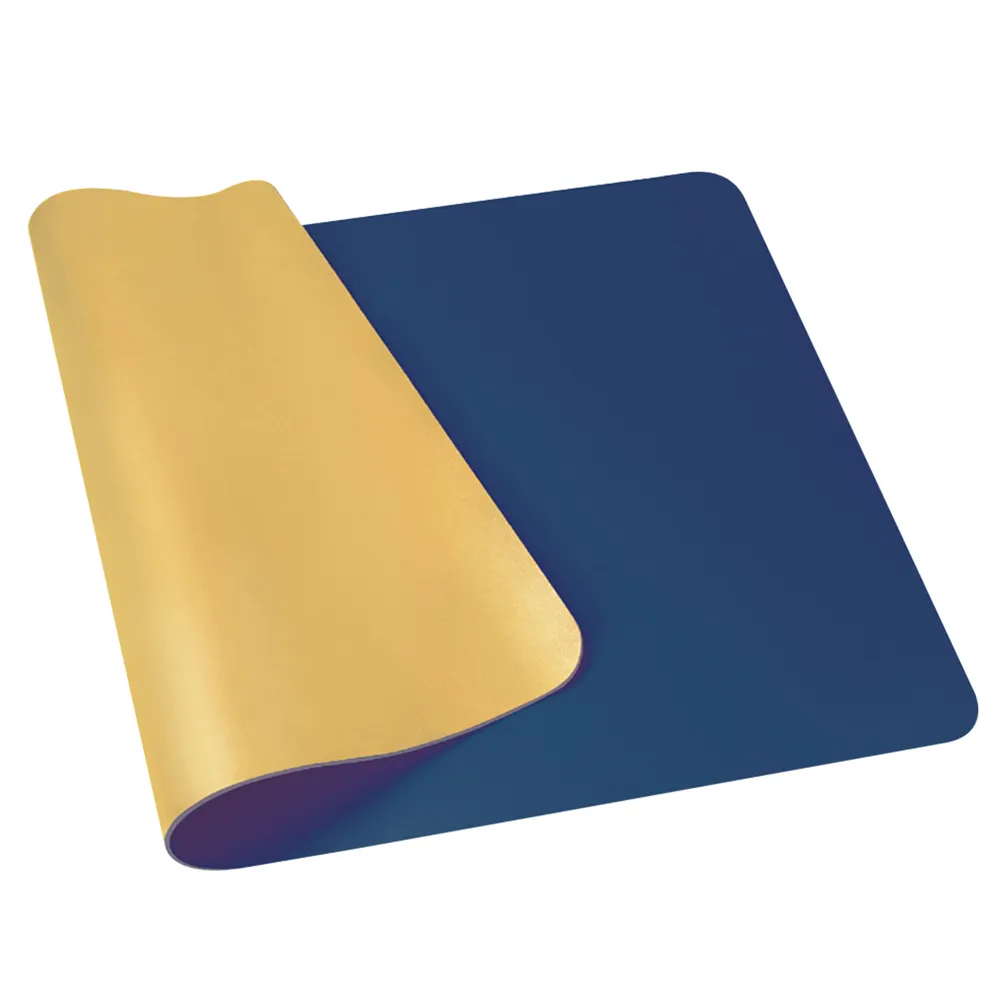 【ABEL】雙色PU皮質桌墊45x90cm-蔚藍+橘黃 歷史價格詳細信息