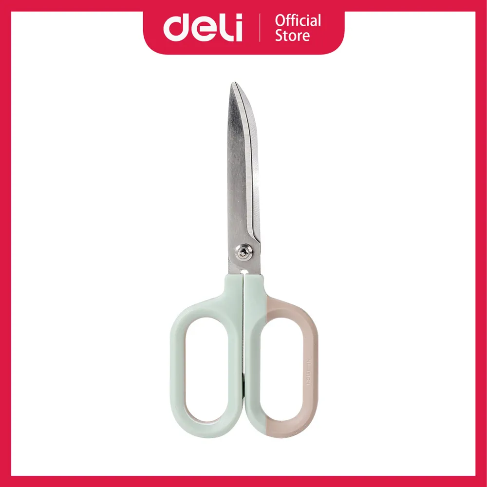 【Deli得力】NU SIGN省力跳色剪刀/ENS055/180mm/藍色 歷史價格詳細信息
